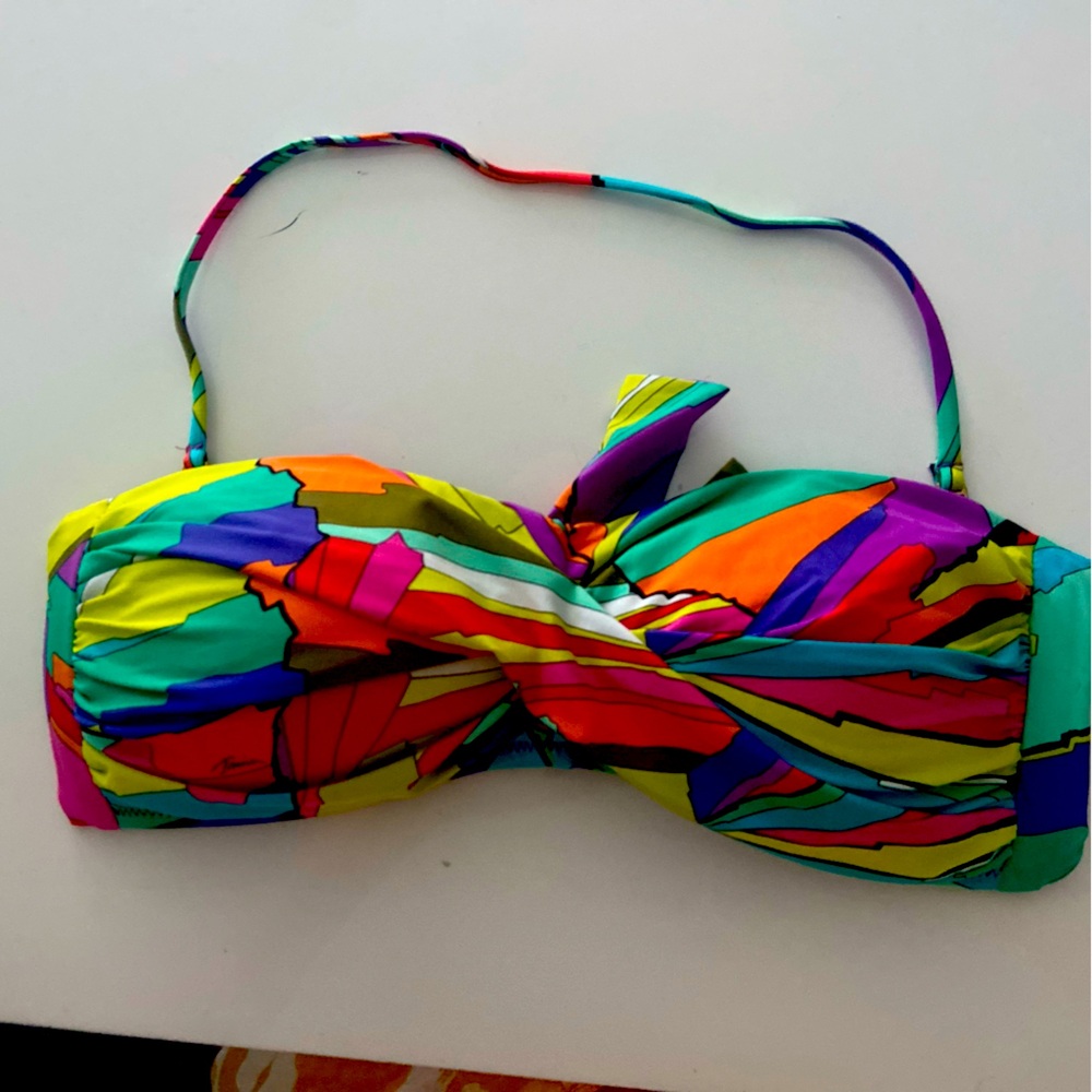 Trina‎ Turk Lynx Bandeau Bikini Top